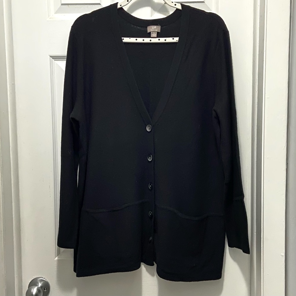 J Jill Cashmere Blend Cardigan XL